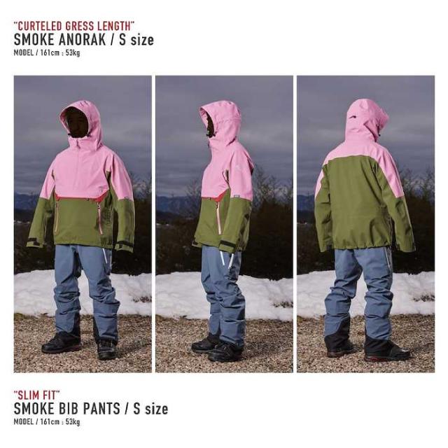 UNFUDGE アンファッジ SMOKE ANORAK BEIGE 24-25 ボードウエア