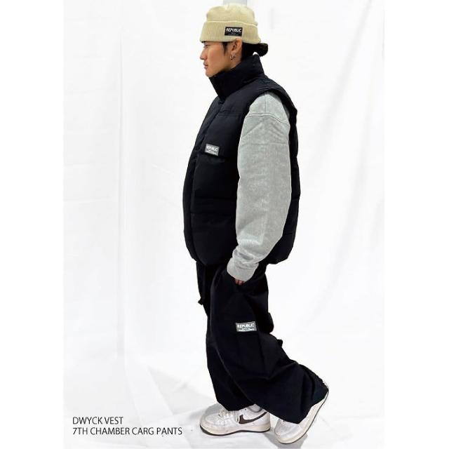 REPUBLIC&CO リパブリック DWYCK VEST Black 24-25 ウエア ユニ