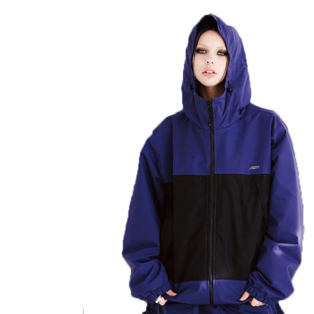 BSRABBIT ビエスラビット MMM HF WINDBREAKER HOODED JACKET PURPLE 24-25 ウエア メンズ ジャケット スノーボード 韓国