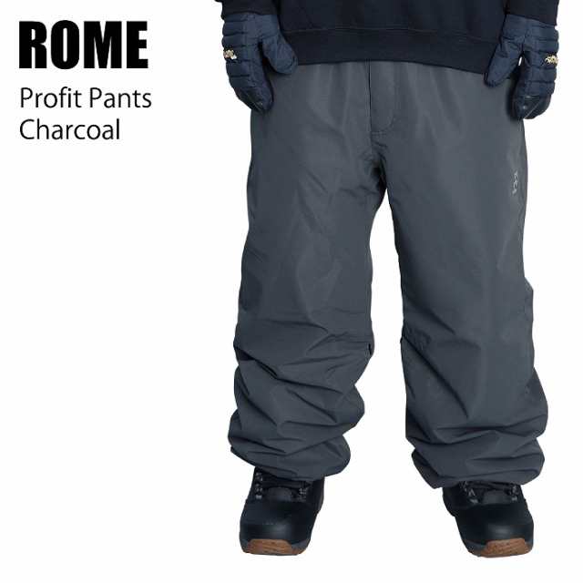 ROME ローム PROFIT PANTS CHARCOAL 24-25 ウエア メンズ パンツ スノーボード