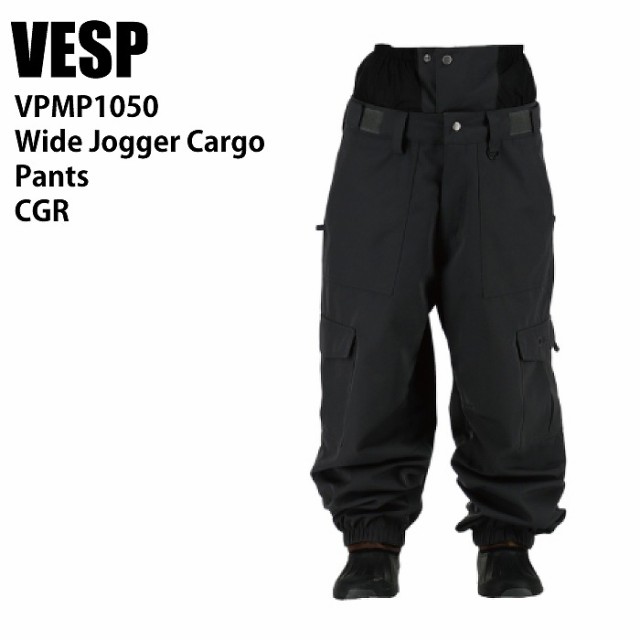 VESP べスプ VPMP1050 Wide Jogger Cargo Pants CGR 24-25 ウエア メンズ ユニセックス パンツ スノーボード