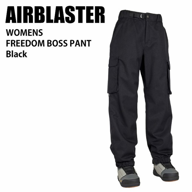 AIRBLASTER エアブラスター Wms Freedom Boss Pant Black 24-25 ウエア レディース パンツ スノーボード エアブラ