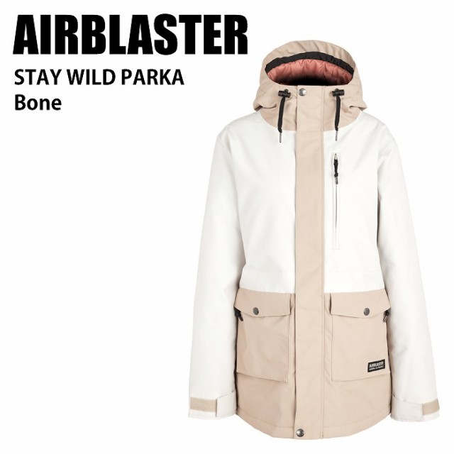 AIRBLASTER エアブラスター Stay Wild Parka Bone 24-25 ウエア レディース ジャケット スノーボード エアブラ