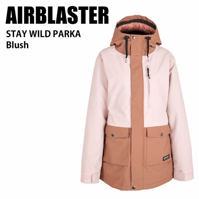 AIRBLASTER エアブラスター Stay Wild Parka Blush 24-25 ウエア レディース ジャケット スノーボード エアブラ