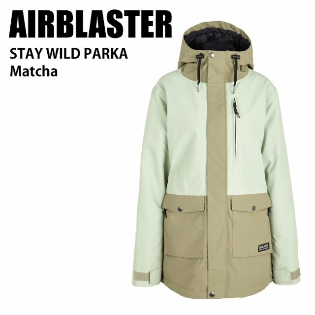 AIRBLASTER エアブラスター Stay Wild Parka Matcha 24-25 ウエア レディース ジャケット スノーボード エアブラ