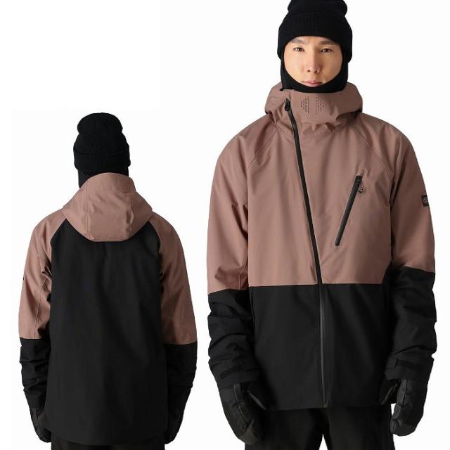686 シックスエイトシックス M2W110 HYDRA THERMAGRAPH JACKET ANTLER COLORBLOCK 24-25 ウエア メンズ ジャケット ロクハチ