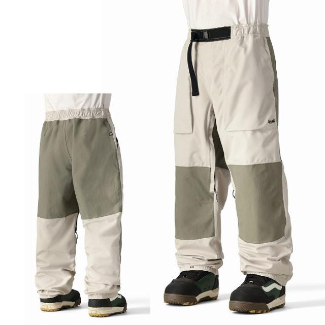 686 シックスエイトシックス M3WN223 2.5L GHOST PANT WELCOME LIMESTONE 24-25 ウエア メンズ パンツ ロクハチ