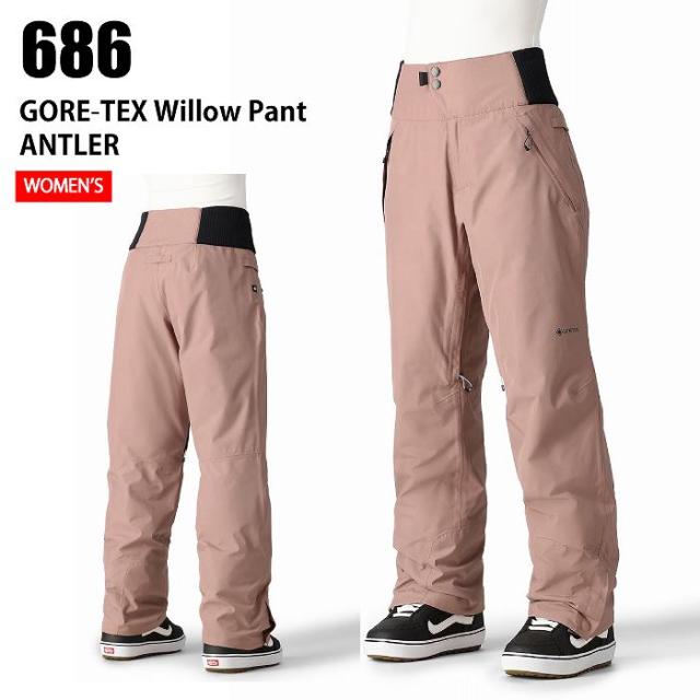 686 シックスエイトシックス M2W402 GORE-TEX WILLOW INSULATED PANT ANTLER 24-25 ウエア レディース パンツ ロクハチ ゴア