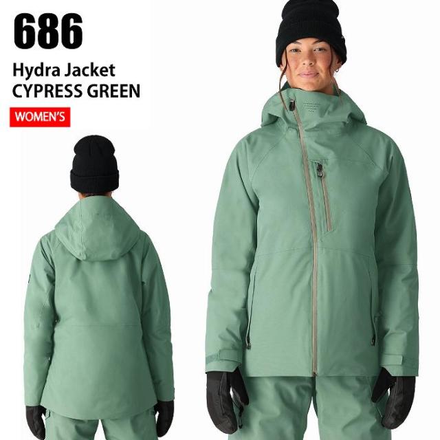 686 シックスエイトシックス M2W304 HYDRA INSULATED JACKET CYPRESS GREEN 24-25 ウエア レディース ジャケット ロクハチ