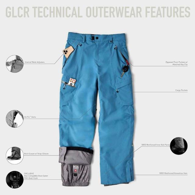 686 シックスエイトシックス M2W404 GEODE THERMAGRAPH PANT BLACK 24