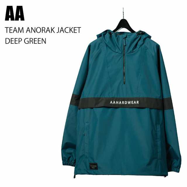 AA ダブルエー TEAM ANORAK JACKET DEEP GREEN 24-25 ウエア メンズ ユニセックス ジャケット スノーボードの通販は