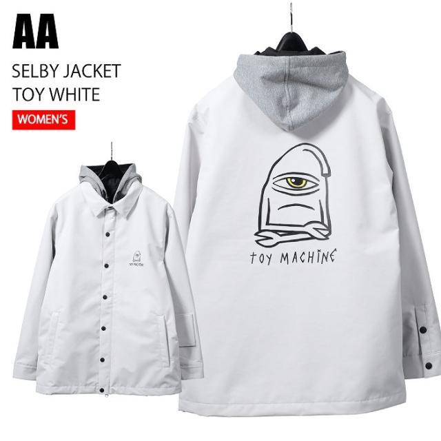 AA ダブルエー (W) SELBY JACKET TOY WHITE 24-25 ウエア レディース ジャケット スノーボード