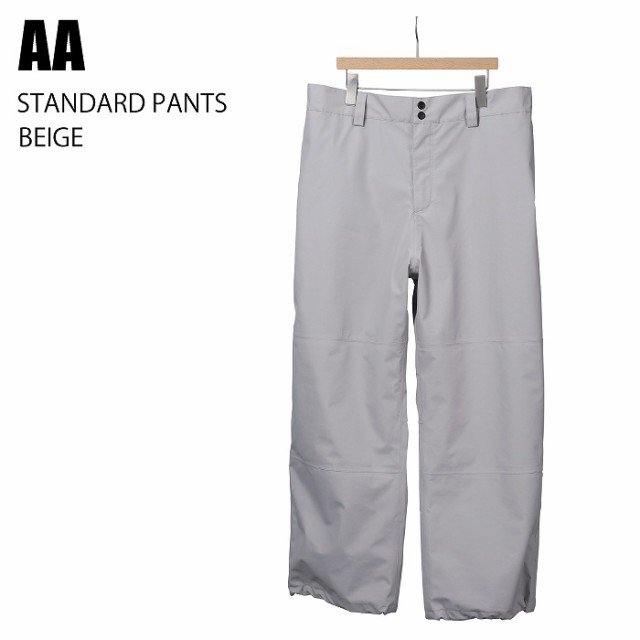 AA ダブルエー STANDARD PANTS BEIGE 24-25 ウエア メンズ ユニセックス パンツ スノーボード