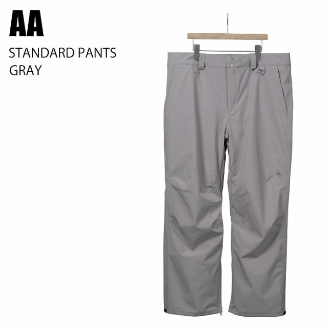 AA ダブルエー STANDARD PANTS GRAY 24-25 ウエア メンズ ユニセックス パンツ スノーボード