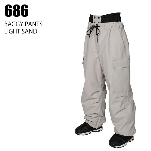 24-25 SCAPE BAGGY PANTS/Lサイズ/LIGHT SAND 24-25 SCAPE BAGGY PANTS/Lサイズ/LIGHT SAND - メルカリ