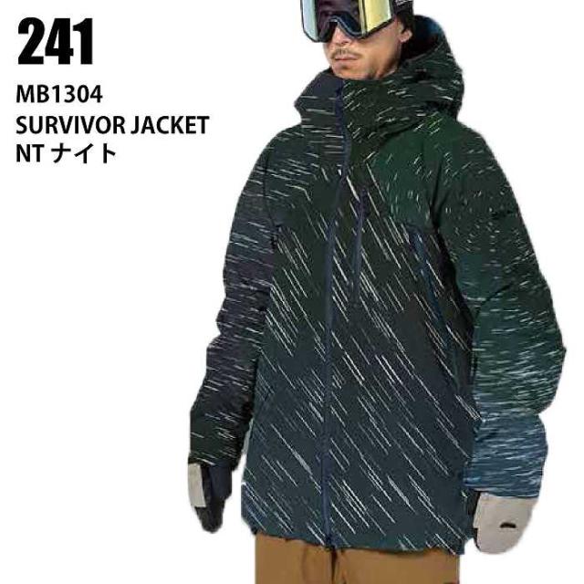 241 トゥーフォーワン MB1304 SURVIVOR JACKET NT 24-25 ウエア メンズ ジャケット スノーボード スノボ