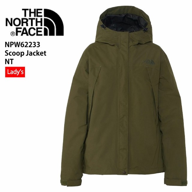 THE NORTH FACE ノースフェイス NPW62233 SCOOP JACKET NT 23-24 ウエア レディース ジャケット アウトドア キャンプ アウター 防寒