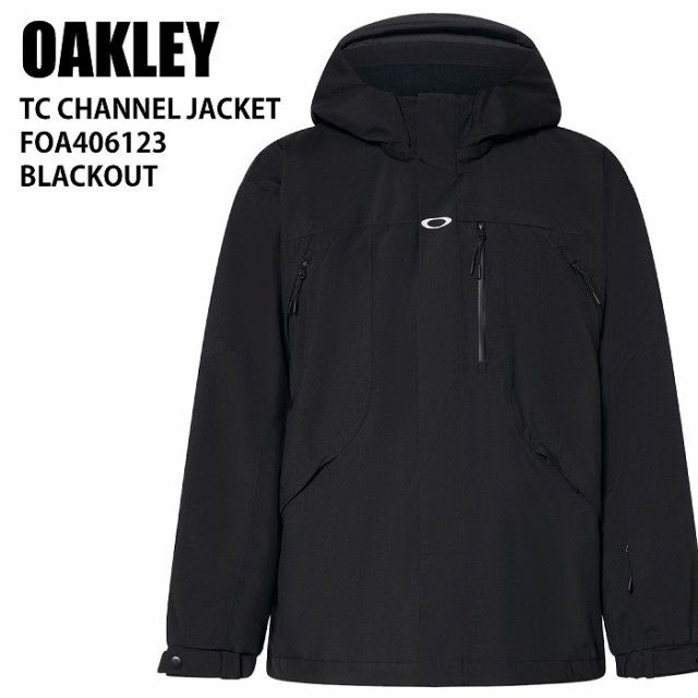 OAKLEY オークリー FOA406123 TC CHANNEL JACKET BLACKOUT 24-25 ウエア メンズ ジャケット スノーボード スキー