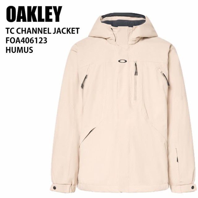 OAKLEY オークリー FOA406123 TC CHANNEL JACKET HUMUS 24-25 ウエア メンズ ジャケット スノーボード スキー