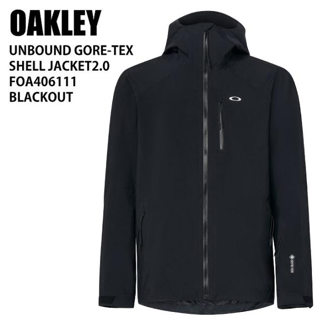 OAKLEY オークリー FOA406111 UNBOUND GORE-TEX SHELL JACKET BLACKOUT