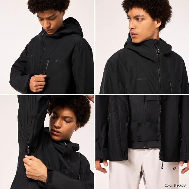 OAKLEY オークリー FOA406111 UNBOUND GORE-TEX SHELL JACKET BLACKOUT
