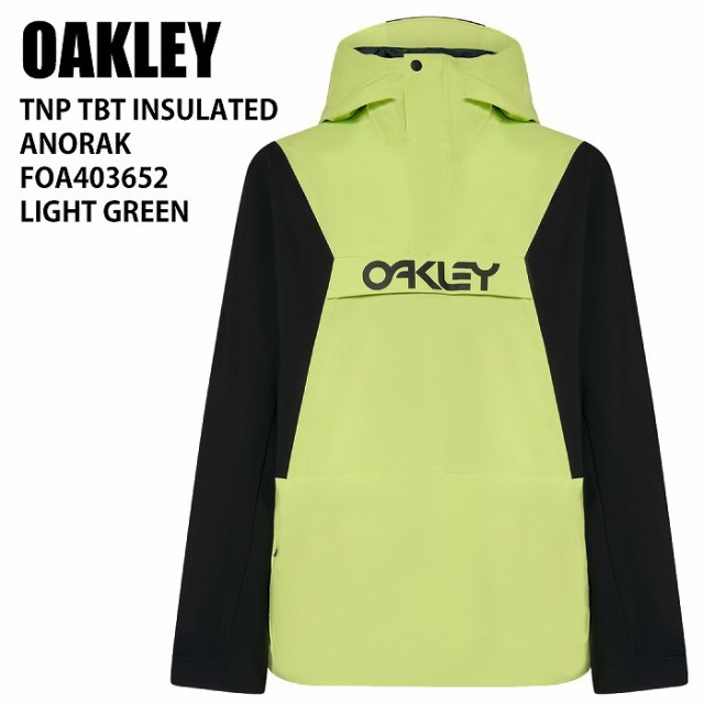 OAKLEY オークリー FOA403652 TBT INSULATED ANORAK LIGHT GRN 24-25 ウエア メンズ ジャケット スノーボード スキー