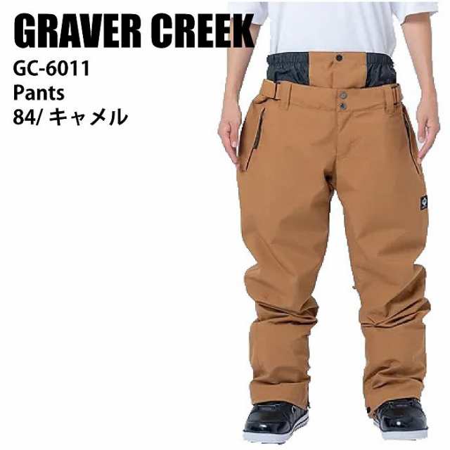 『1年保証』 スノーボードパンツ M GC-6011（グラバー CREEK ホワイトGRAVER スノーボード