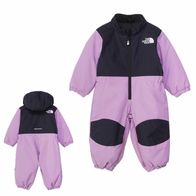 THE NORTH FACE ノースフェイス NSB62410 SNOW ONEPIECE DT 24-25 ウエア キッズ ジュニア 上下セット ワンピース 雪遊び そり 子供用