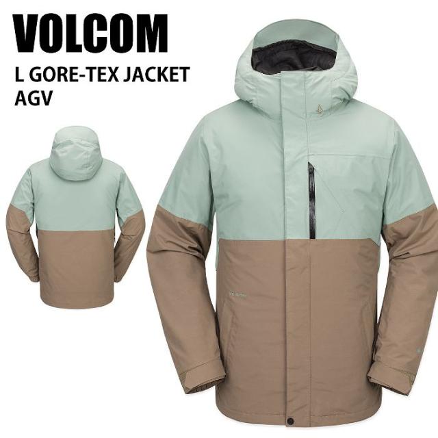 VOLCOM ボルコム L GORE-TEX JACKET AGV 24-25 ウエア ユニセックス ジャケット スキー スノーボード ゴアテックス 防水  G0652506