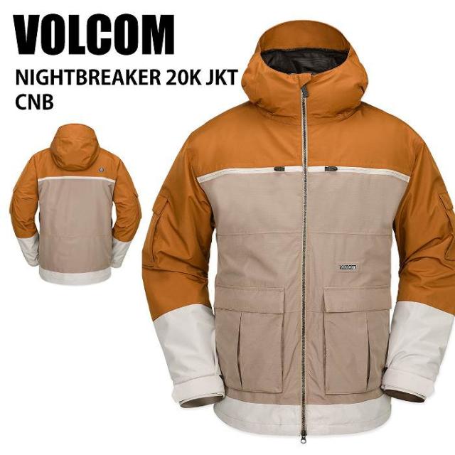 VOLCOM ボルコム NIGHTBREAKER 20K JACKET CNB 24-25 ウエア ユニセックス ジャケット スキー スノーボード  G0652509
