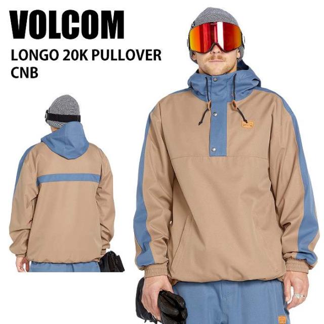 VOLCOM ボルコム LONGO 20K PULLOVER CNB 24-25 ウエア ユニセックス ジャケット スキー スノーボード  G0652511