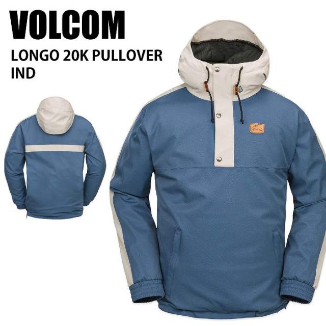 VOLCOM ボルコム LONGO 20K PULLOVER IND 24-25 ウエア ユニセックス ジャケット スキー スノーボード  G0652511