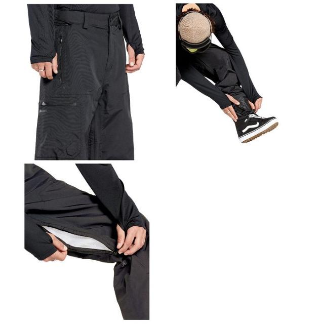 VOLCOM ボルコム L GORE-TEX PANT BLK 24-25 ウエア ユニセックス