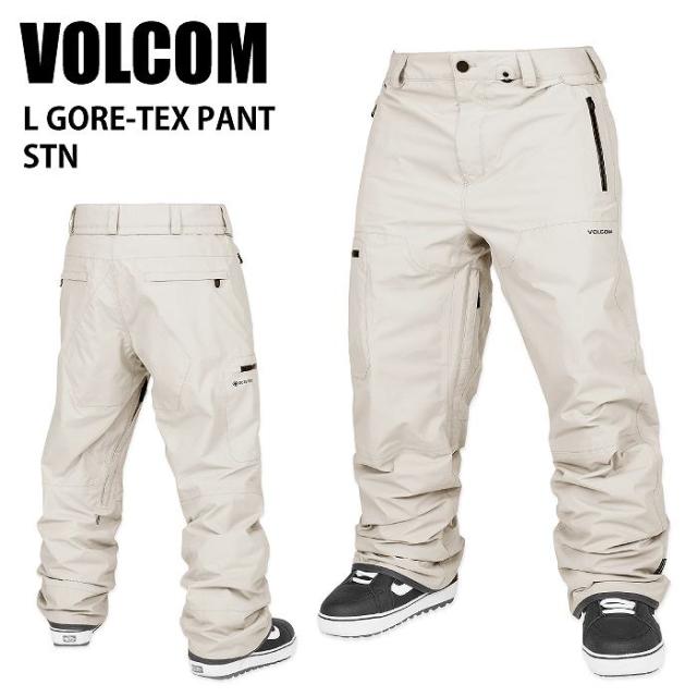 VOLCOM ボルコム L GORE-TEX PANT STN 24-25 ウエア ユニセックス パンツ スキー スノーボード ゴアテックス 防水  G1352505