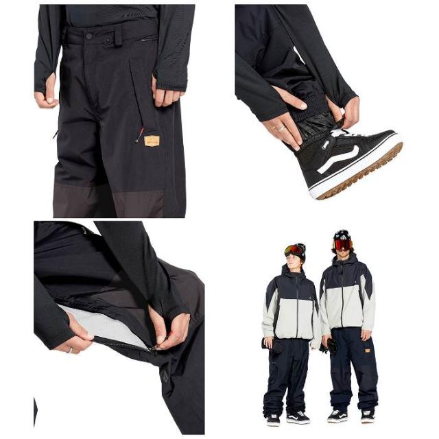VOLCOM ボルコム LONGO GORE-TEX PANT BLK 24-25 ウエア ユニセックス