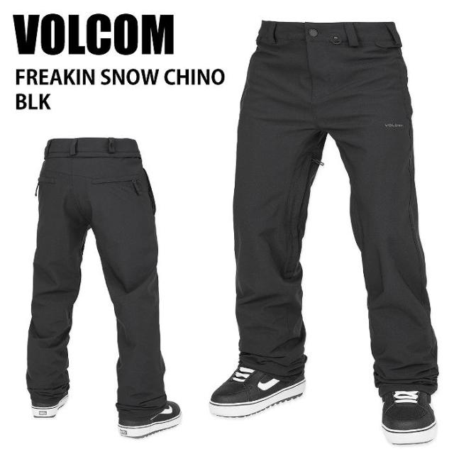 VOLCOM ボルコム FREAKIN SNOW CHINO BLK 24-25 ウエア ユニセックス パンツ スキー スノーボード  G1352515の通販は