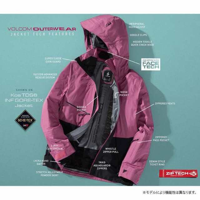 VOLCOM ボルコム V.CO ARIS INS GORE JKT WBI 24-25 ウエア