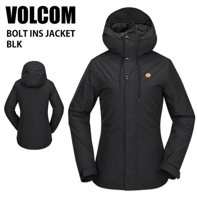 VOLCOM ボルコム BOLT INS JACKET BLK 24-25 ウエア レディース ジャケット スキー スノーボード  H0452511