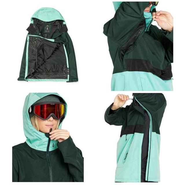 VOLCOM ボルコム ASHFIELD PULLOVER WBI 24-25 ウエア レディース ジャケット スキー スノーボード  H0652506 VOLCOM ボルコム ASHFIELD PULLOVER WBI 24-25 ウエア レディース