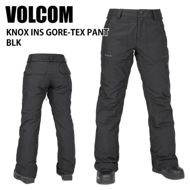 VOLCOM ボルコム KNOX INS GORE-TEX PANT BLK 24-25 ウエア レディース パンツ スキー スノーボード ゴア 防水  H1252501