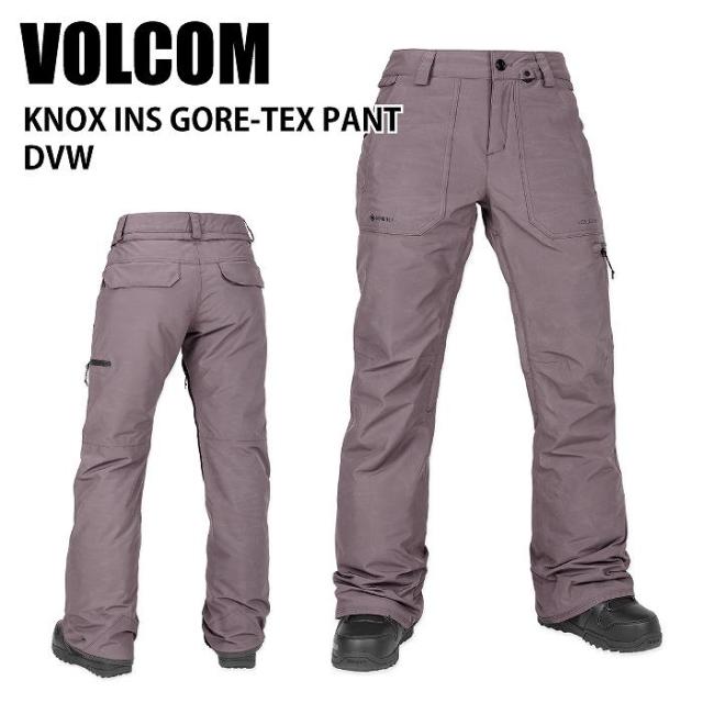 VOLCOM ボルコム KNOX INS GORE-TEX PANT DLV 24-25 ウエア レディース パンツ スキー スノーボード ゴア 防水  H1252501
