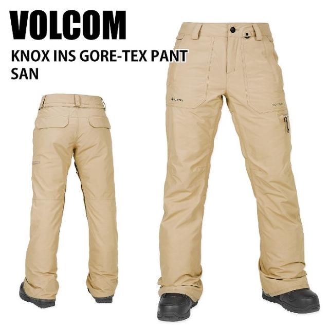 VOLCOM ボルコム KNOX INS GORE-TEX PANT SAN 24-25 ウエア レディース パンツ スキー スノーボード ゴア 防水  H1252501