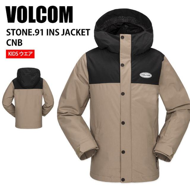 VOLCOM ボルコム STONE.91 INS JACKET CNB 24-25 ウエア キッズ ジュニア ジャケット スキー スノーボード 子供用  I0452503