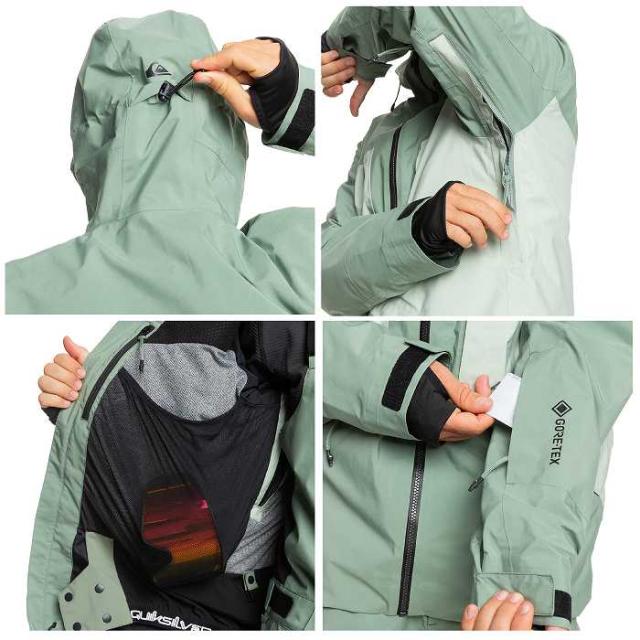 QUIKSILVER クイックシルバー EQYTJ03477 FOREVER STRETCH GORE-TEX JK GLW0 24-25 ウエア メンズ ジャケット ボード ゴアテックス_4
