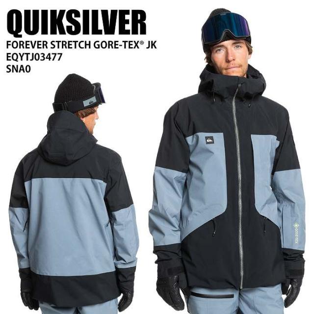 QUIKSILVER クイックシルバー EQYTJ03477 FOREVER STRETCH GORE-TEX JK SNA0 24-25 ウエア メンズ ジャケット ボード ゴアテックス
