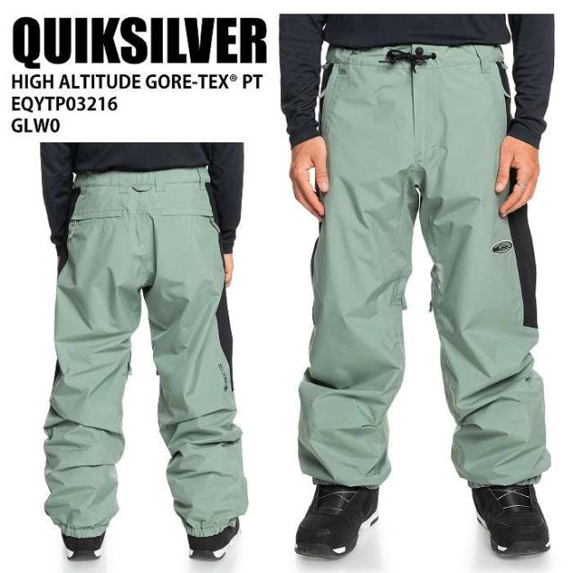 QUIKSILVER クイックシルバー EQYTP03216 HIGH ALTITUDE GORE-TEX PT GLW0 24-25 ウエア メンズ パンツ ボード ゴアテックス