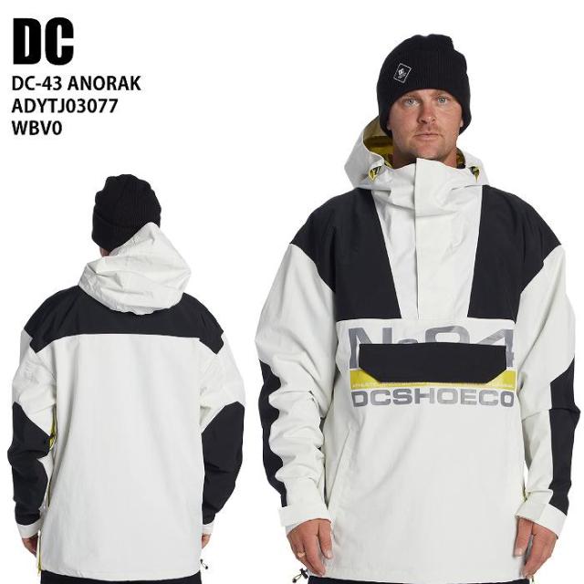 スノボ ウェア DC ANORAK アノラック プルオーバー