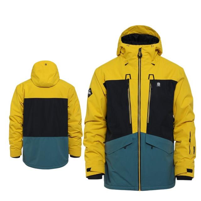 HORSEFEATHERS ホースフェザーズ HALEN II INS JACKET SULPHUR/HYDRO 24-25 ウエア ユニセックス ジャケット スキー スノーボード_8