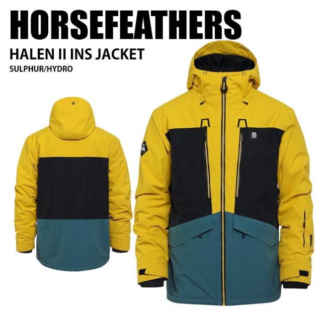 HORSEFEATHERS ホースフェザーズ HALEN II INS JACKET SULPHUR/HYDRO 24-25 ウエア ユニセックス ジャケット スキー スノーボード