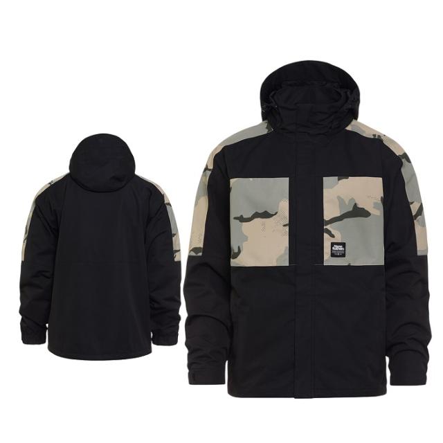 HORSEFEATHERS ホースフェザーズ ENVOY JACKET DESERT CAMO/BLACK 24-25 ウエア ユニセックス ジャケット スキー スノーボード HORSEFEATHERS ホースフェザーズ ENVOY JACKET DESERT CAMO/BLACK 24